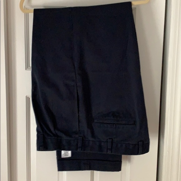 🌺Brooks Brothers Elliot AdvantageNavy Pants W38 L32 - Picture 3 of 8